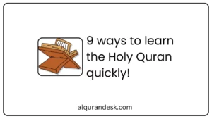 Learn the Quran quickly