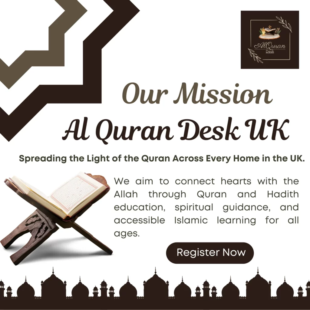 Muslim family in the UK learning Quran together with online guidance from Al Quran Desk