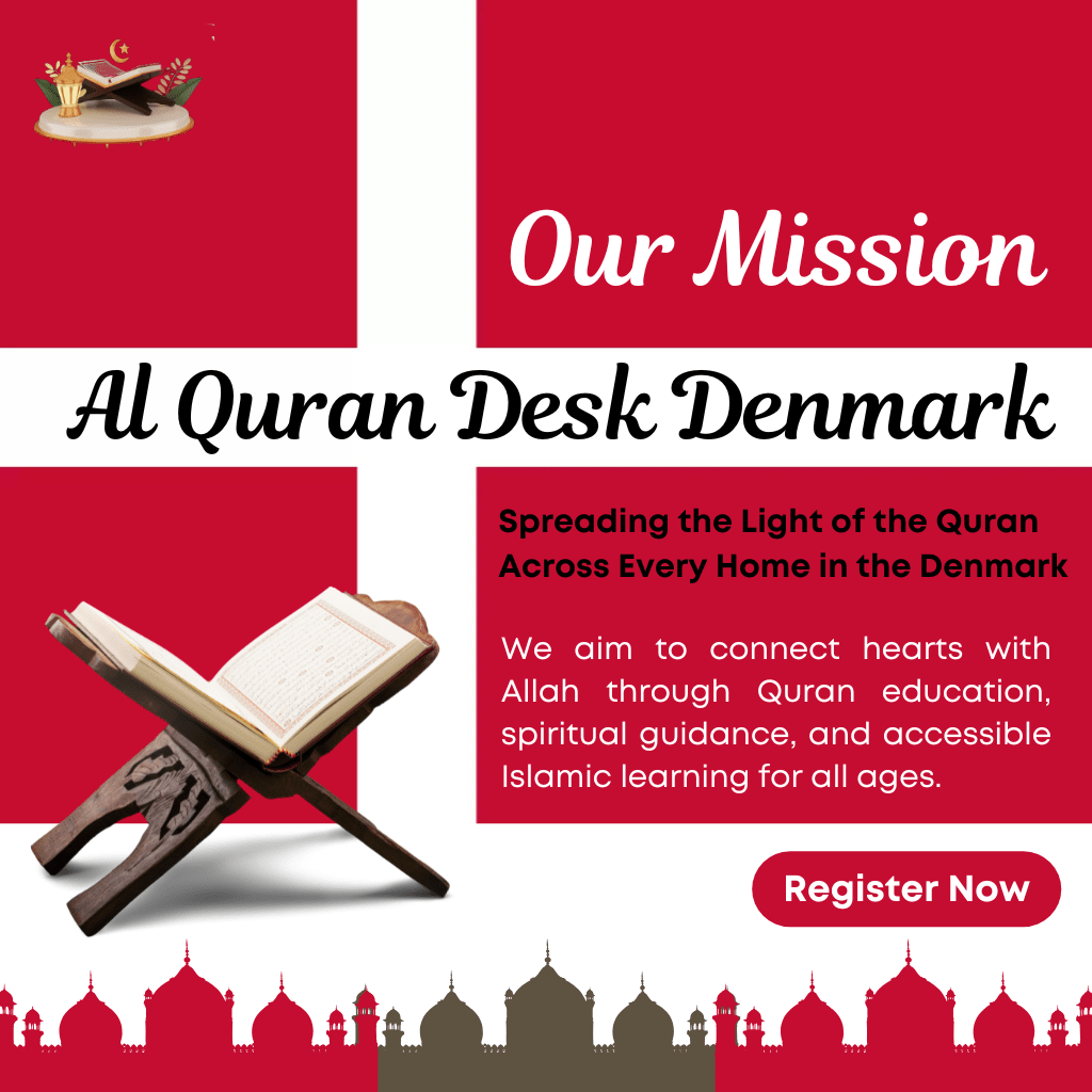 Our mission to provide authentic and flexible online Quran education to every Muslim family in Denmark