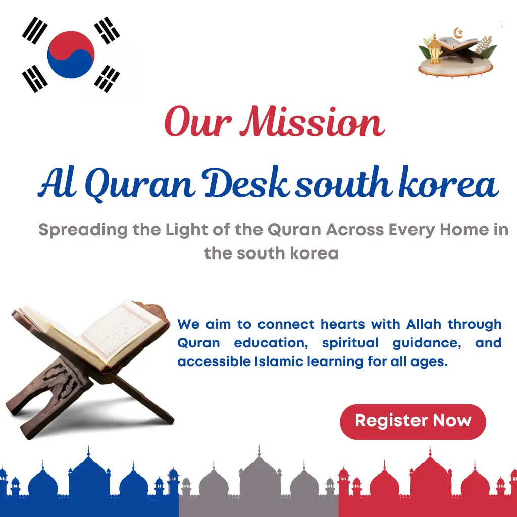 Affordable & authentic online Quran learning with certified tutors in South Korea.