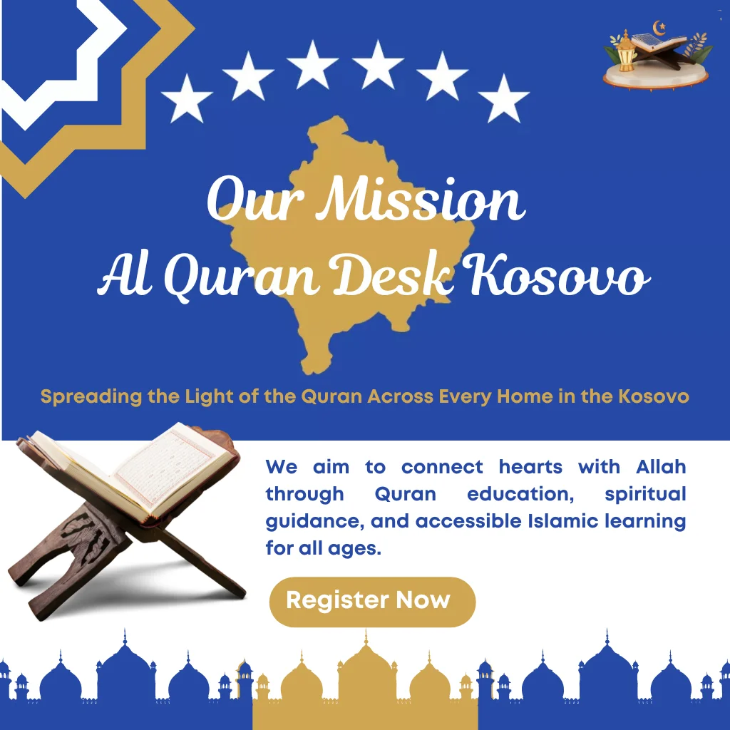 Students learning the Quran online with dedicated teachers at AlQuranDesk Kosovo as part of their mission to spread Islamic education worldwide.