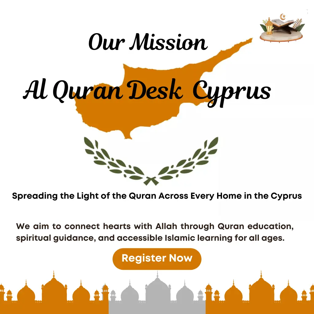 Our mission in Cyprus is to provide accessible online Quran education with certified Quran teachers