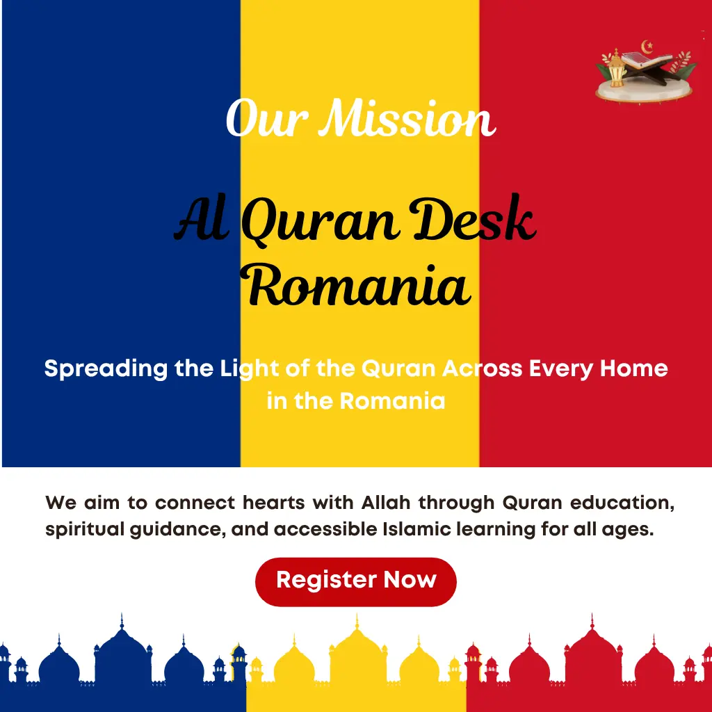 AlQuranDesk's mission is to provide trusted online Quran education for Muslim families across Romania